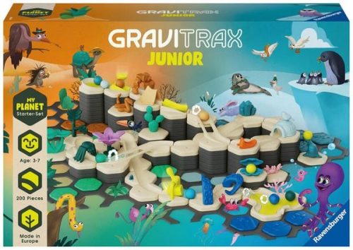 Ravensburger, Ravensburger GraviTrax Junior Starter-Set XXL Planet 27059