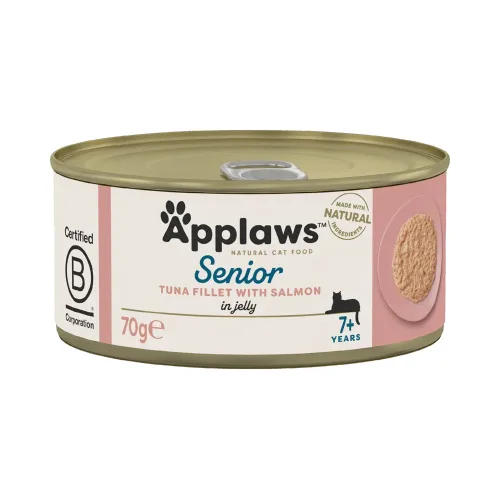 Applaws, Applaws Senior Thunfisch mit Lachs, Nassfutter für Katzen (70g)