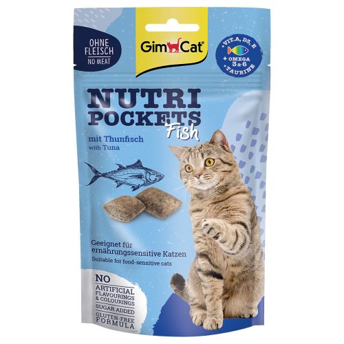 Gim Cat, Gim Cat Nutri Pockets mit Thunfisch für Katzen (60g)