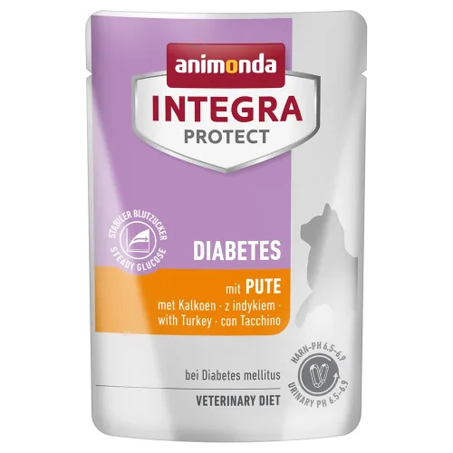 Animonda, Animonda Integra Protect Diabetes Pute, Trockenfutter für Katzen (85g)