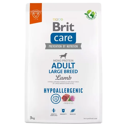 Brit Care, Brit Care Can Adult Large Breed Hypoallergenic - Lamm (3kg)