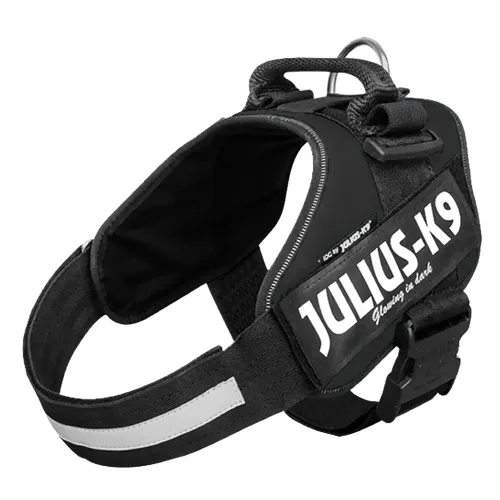 Julius-K9, JULIUS-K9 IDC®-Powergeschirr - schwarz - Grösse L: Brustumfang 63 - 85 cm