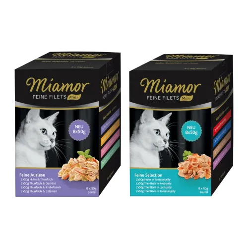 Miamor, Miamor Feine Filets Mini 8x50g Mixpaket 2