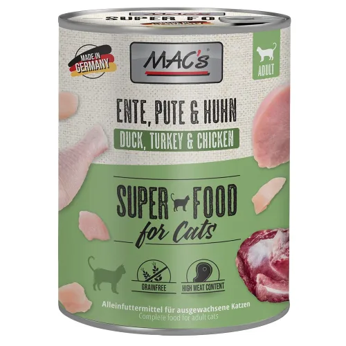 MACS, Sparpaket MAC´s Cat 24 x 800 g - Mixpaket (4 Sorten)