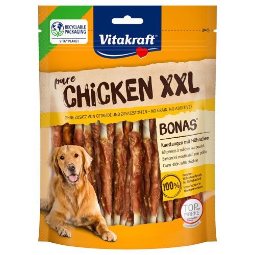 Vitakraft, Vitakraft Pure Chicken XXL Bonas Kaustangen mit Huhn 200 g