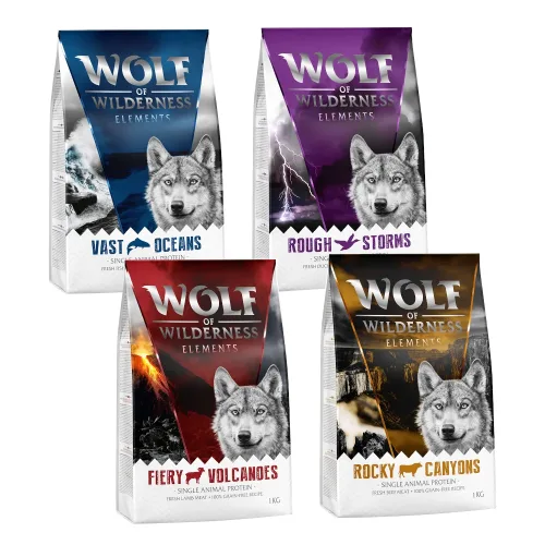Wolf of Wilderness, Wolf of Wilderness Ente Sensitiv Single Meat "Rough Storms" - Sparpaket: 5 x 1 kg
