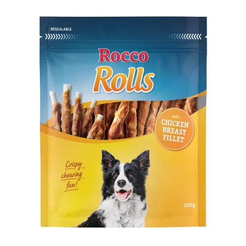 Rocco, Rocco Rolls -  mit Hühnerbrustfilet 200 g
