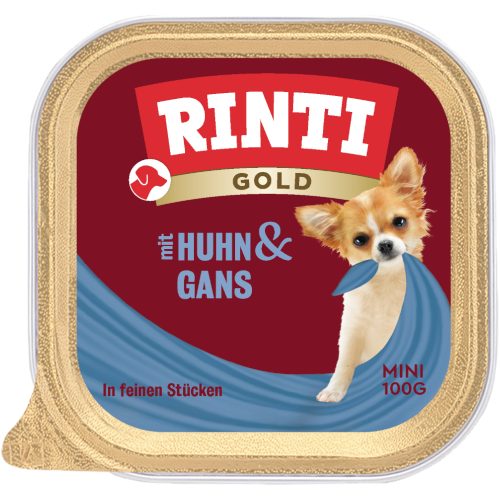 Rinti, Rinti Gold Mini mit Huhn und Gans (100g)