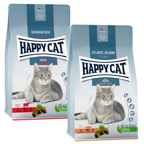 Happy Cat, HAPPY CAT Indoor Trockenfutter Katze Adult, Voralpen-Rind 4 kg