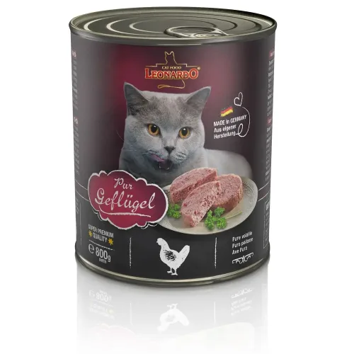 Leonardo, Leonardo Katzenfutter All Meat 6 x 800 g - Kitten Geflügel