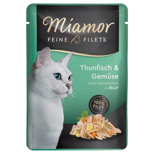 Miamor, Miamor Feine Filets Thunfisch und Gemüse (100g)