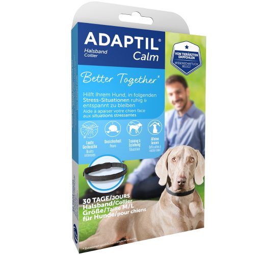 Adaptil, ADAPTIL Calm Halsband Anti Stress Erziehungshalsband M-L