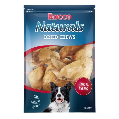 Rocco, Rocco Rinderohren natur - 10 Stück