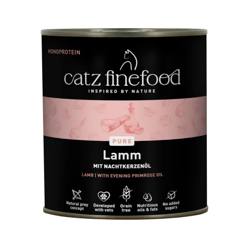 Catz Finefood, catz finefood Pure 6 x 800 g/750 g - Lamm (6 x 800 g)