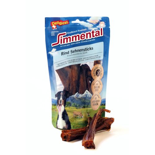 DeliBest, DeliBest Simmental Rind Sehnen Sticks 15cm 250g