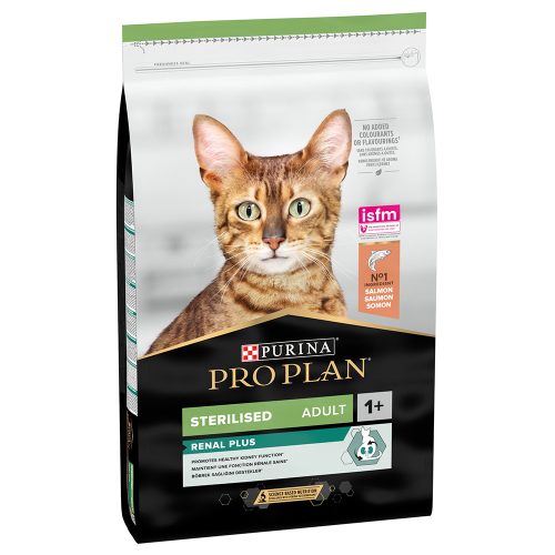 Pro Plan, PRO PLAN Sterilised Adult 1+ Optirenal reich an Lachs 10 kg
