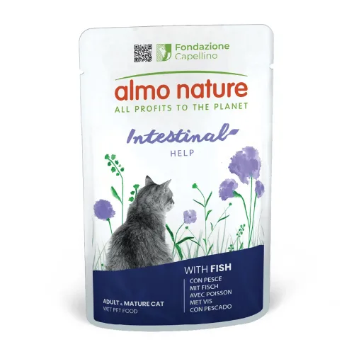 almo nature, Almo Nature Intestinal Help mit Geflügel, Nassfutter für Katzen (70g)