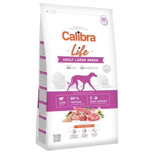 Calibra, Calibra Life Can Adult Large Lamm, Trockenfutter für Hunde (12kg)