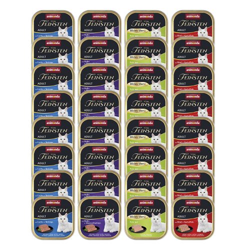 Animonda, animonda vom Feinsten Adult Mixpaket 32x100g Fisch & Fleisch Auswahl