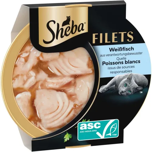 SHEBA, Sheba Filets 16 x 60 g - Huhn