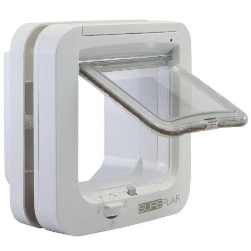 SureFlap, SureFlap Mikrochip Cat door Haustierklappe Weiß 1 St.