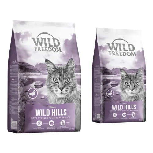 Wild Freedom, Wild Freedom Adult "Wild Hills" mit Ente - getreidefreie Rezeptur - NEU: 6,5 kg