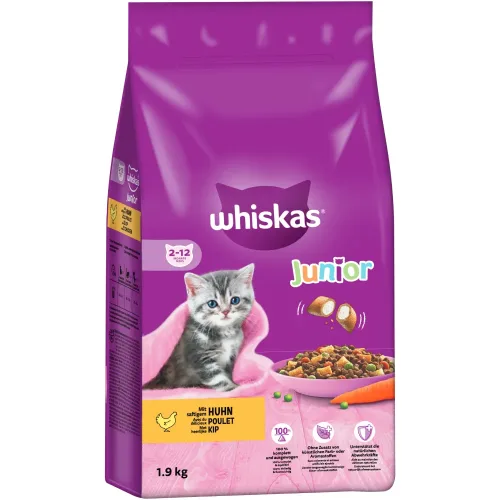 Sparpaket Whiskas - 1+ Huhn (2 x 14 kg)