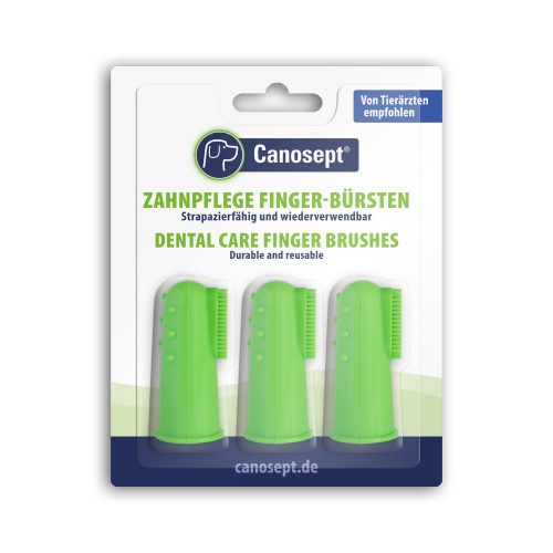 Canosept, Canosept 3x Zahnpflege Finger-Bürsten