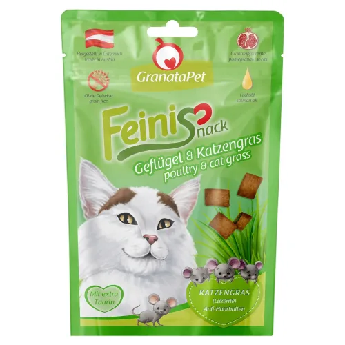 Granatapet, GranataPet Feinis - Geflügel & Katzengras (50 g)