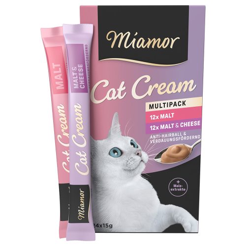 Miamor, Miamor Cat Snack Malt-Cream Vorteilspack 24x15g