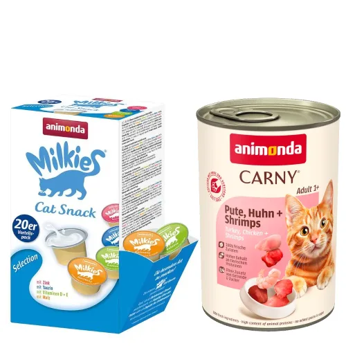Animonda Carny, animonda Carny Adult 6 x 400 g - Pute, Huhn & Shrimps