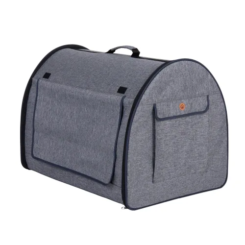 zooplus Exclusive, Faltbare Transporthütte Easy Go - Grösse S: B 41 x T 48 x H 41 cm