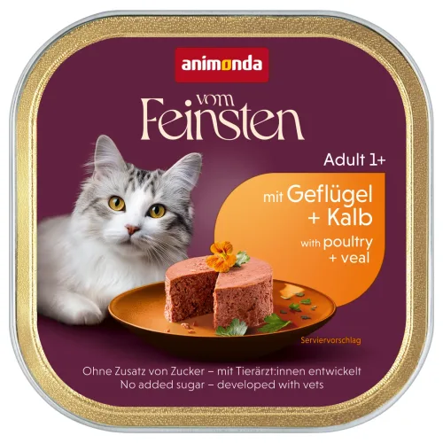 Animonda, Animonda Vom Feinsten mit Geflügel und Kalb (100g)