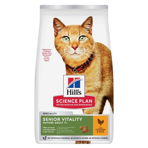 Hills, Hill's Science Plan Youthful Vitality Adult Mature 7+ mit Huhn 7 kg