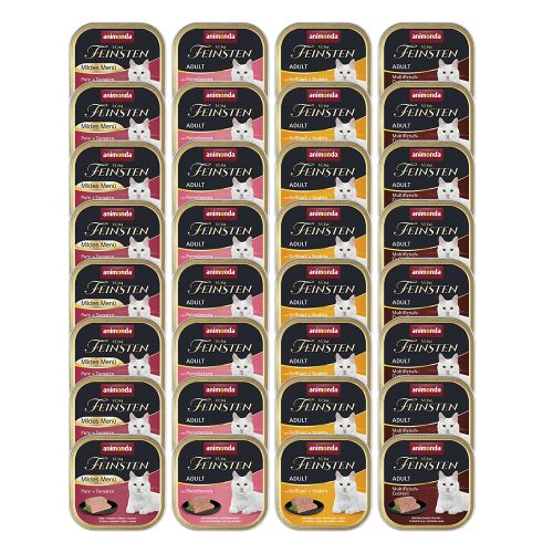 Animonda, animonda vom Feinsten Adult Mixpaket 32x100g Fleischauswahl