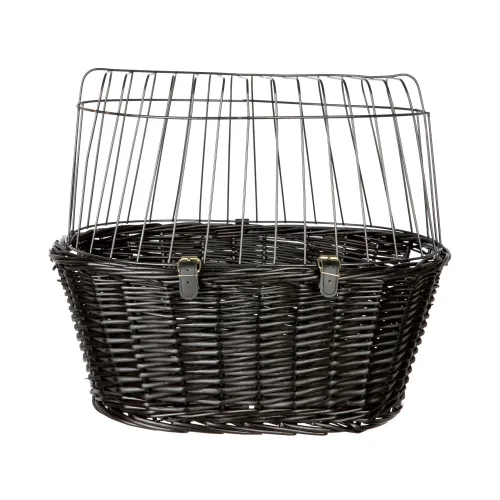 Trixie Velokorb schwarz - L 50 x B 35  x H 41 cm