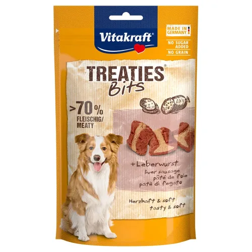 Vitakraft, Vitakraft Treaties Bits Hundesnack Leberwurst