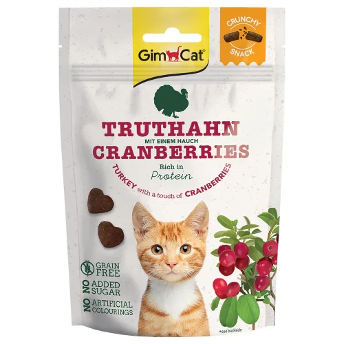 Gim Cat, Gim Cat Crunchy Truthahn mit Cranberries (60g)