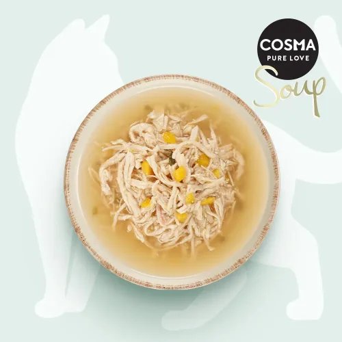 Cosma, Cosma Soup 12 x 40 g - Hühnchenbrust mit Kürbis
