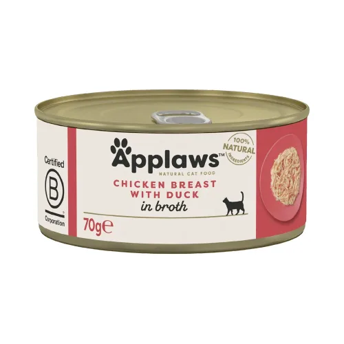 Applaws, Applaws Nassfutter Hühnchenbrust mit Ente (70g)