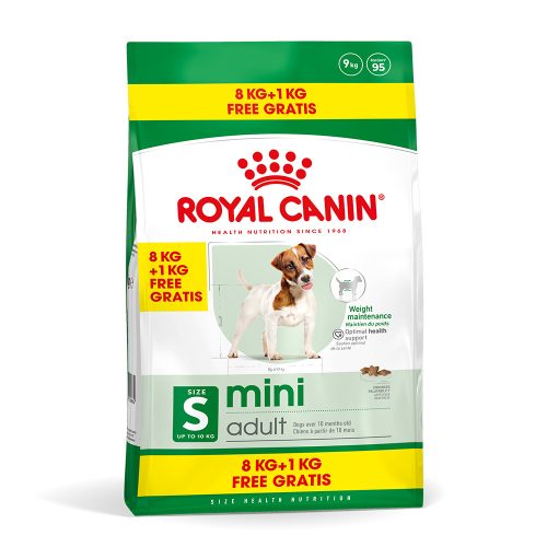Royal Canin, ROYAL CANIN Mini Adult 8+1 kg gratis