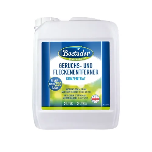 Bactador, Bactador Geruchs- und Fleckenentfernerkonzentrat (5l)
