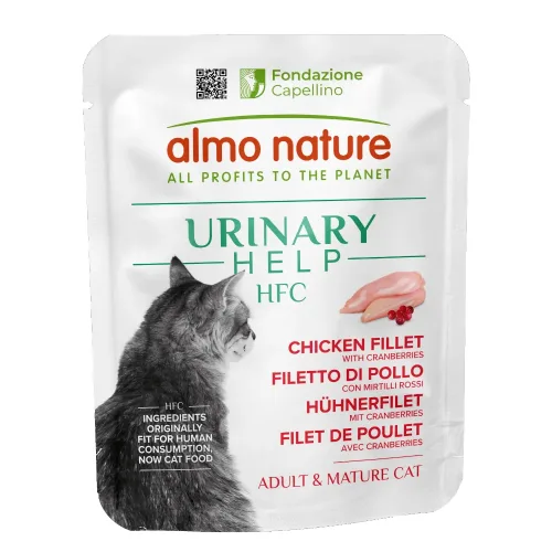 Almo Nature HFC, Almo Nature HFC Urinary Help 6 x 50 g - Hühnerfilet mit Cranberrys