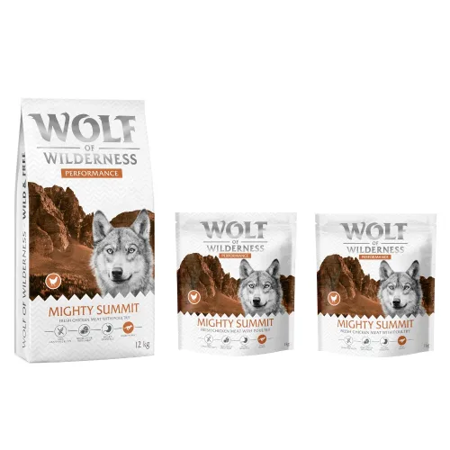 Wolf of Wilderness, Wolf of Wilderness "Explore The Mighty Summit" Performance - getreidefrei - 12 kg (neue Rezeptur)