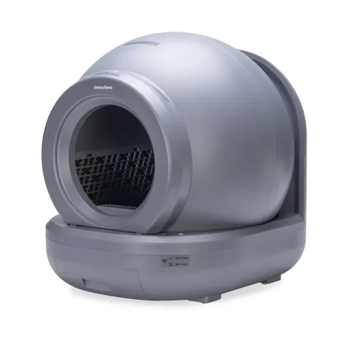 Beeztees, beeztees Automatische Katzentoilette Moeza - Startset: Katzentoilette + 10 Katzenstreubeutel + 12 Filter