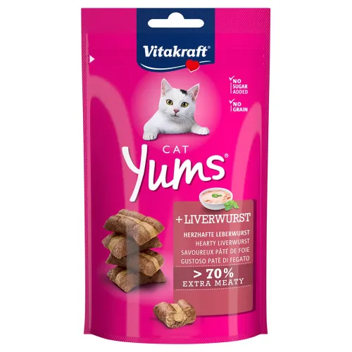 Vitakraft, Vitakraft Cat Yums® Leberwurst, 40g