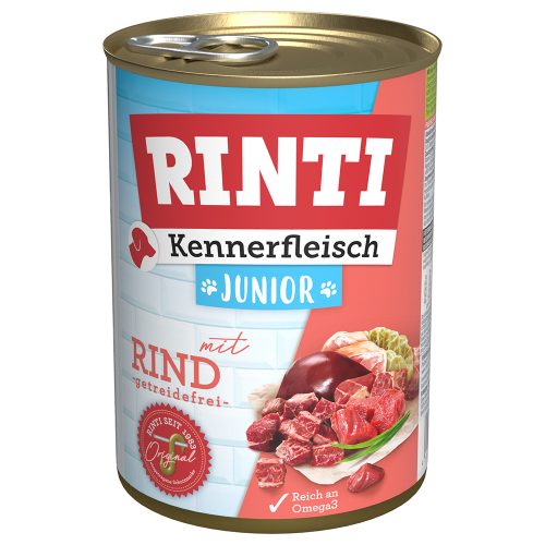 Rinti, Rinti Kennerfleisch Junior mit Rind (400g)