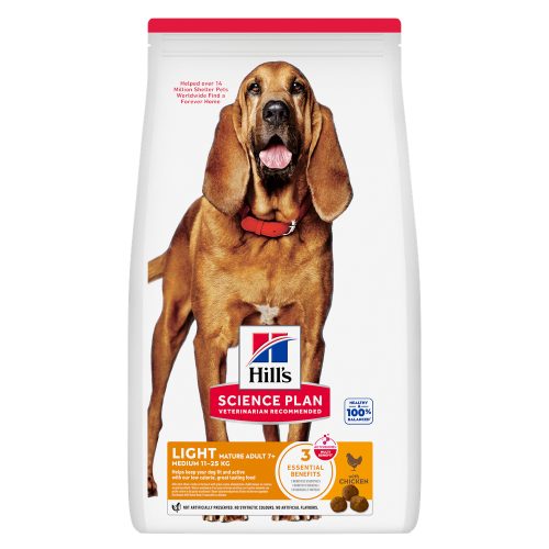 Hills, Hill's Science Plan Mature Adult 7+ Senior Light mit Huhn 14 kg