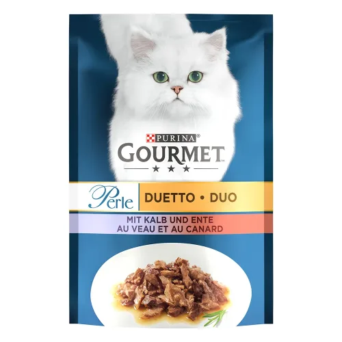 Gourmet, Gourmet Perle 26 x 85 g - Kalb & Ente