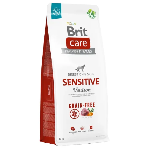 Brit Care, Brit Care Can Adult Sensitive Grain Free - Hirsch, Trockenfutter für Hunde (12kg)